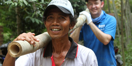 Helping build Houses in Indonesia through shelter projects